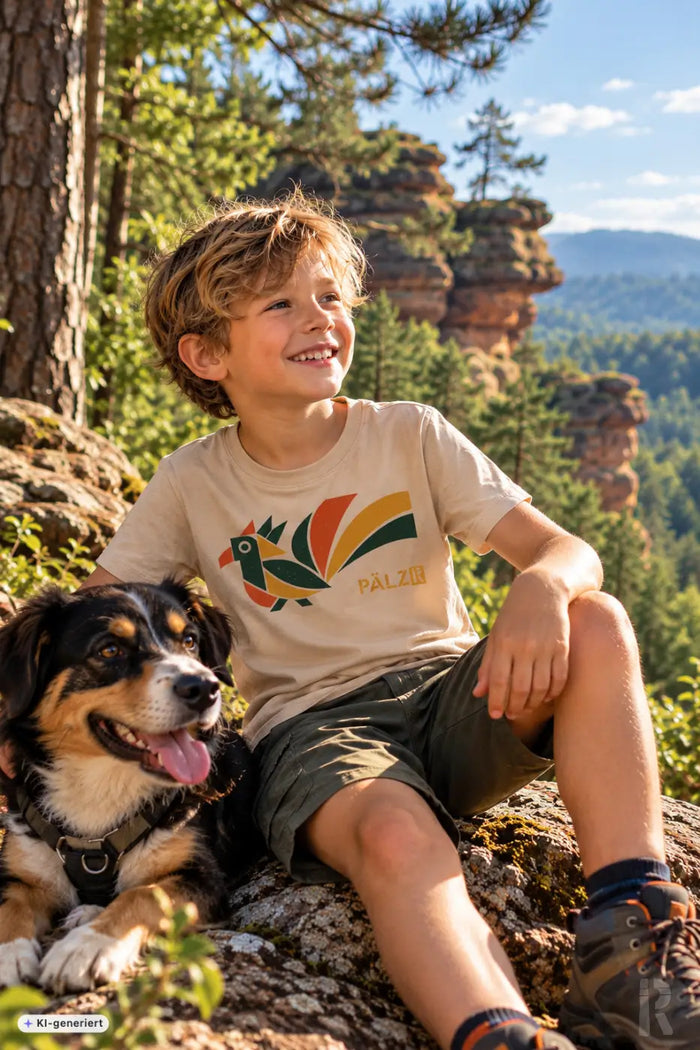 Kids T-Shirt | PÄLZR child | Ole-Red-White