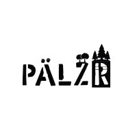 Schwarzes Burgen-Logo auf weißem Hintergrund