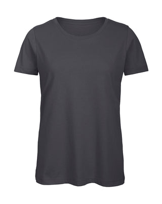 Frauen | T-Shirt | PÄLZR Mudder | dunkelgrau | Logo schwarz