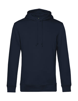 Männer | Backprint Hoodie | Wald und Woi | navyblue | Logo anthrazit