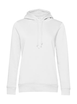 Frauen Backprint Hoodie | FRTZ WLTR STDN #2 | weiss