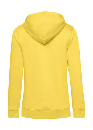 Frauen | Hoodie | PALZWOi | limogelb | Logo schwarz