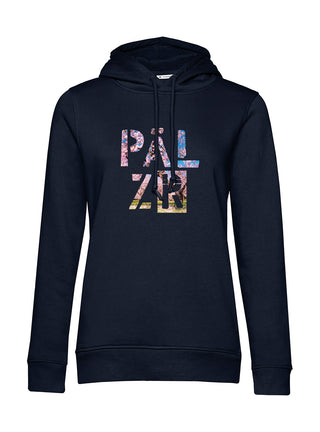 Frauen Hoodie | PÄLZR 2025 | navy | Mandelblüte