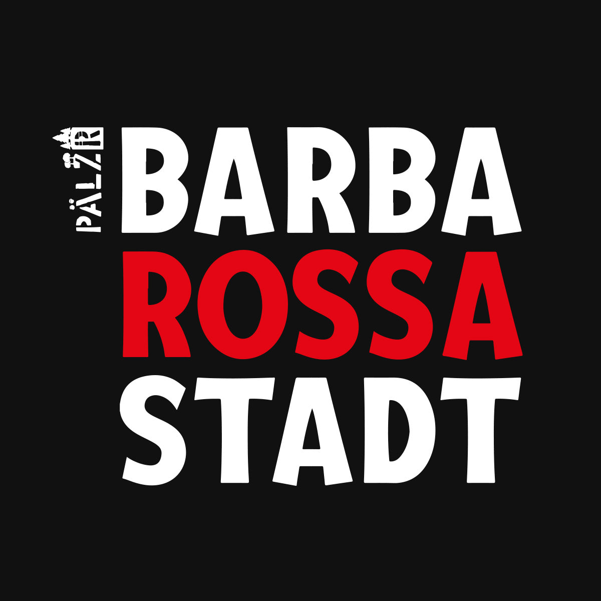 Frauen Hoodie | Barbarossastadt | schwarz