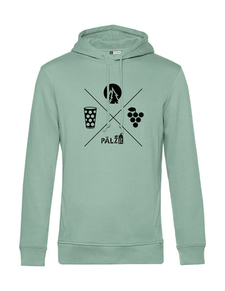 Männer Hoodie | Wald und Woi | sage | Logo schwarz