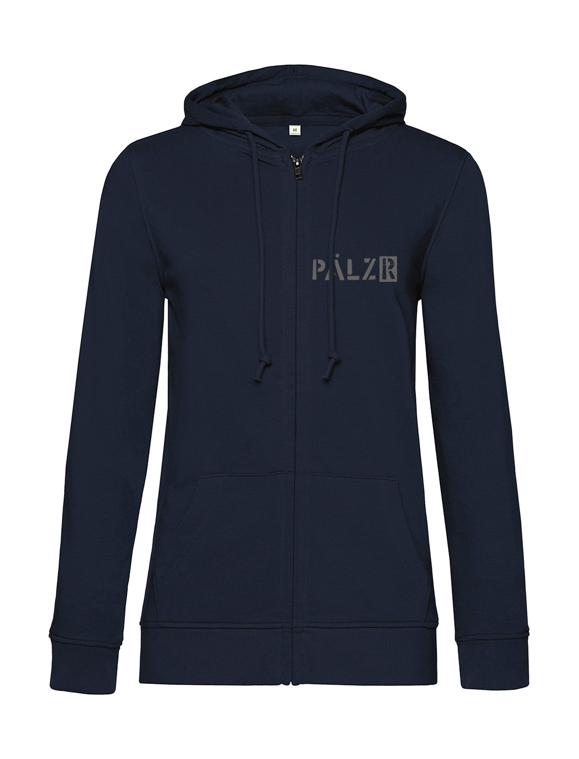 Frauen Zipper | BACKPRINT | Sternegugger | navy | Logo anthrazit