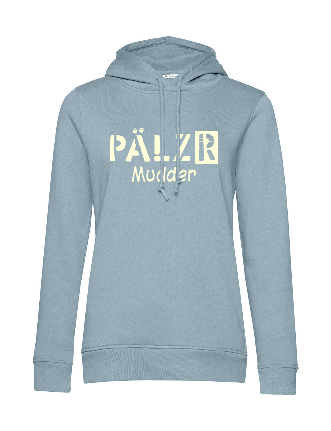 Frauen Hoodie | PÄLZR Mudder | bluefog | Logo beige