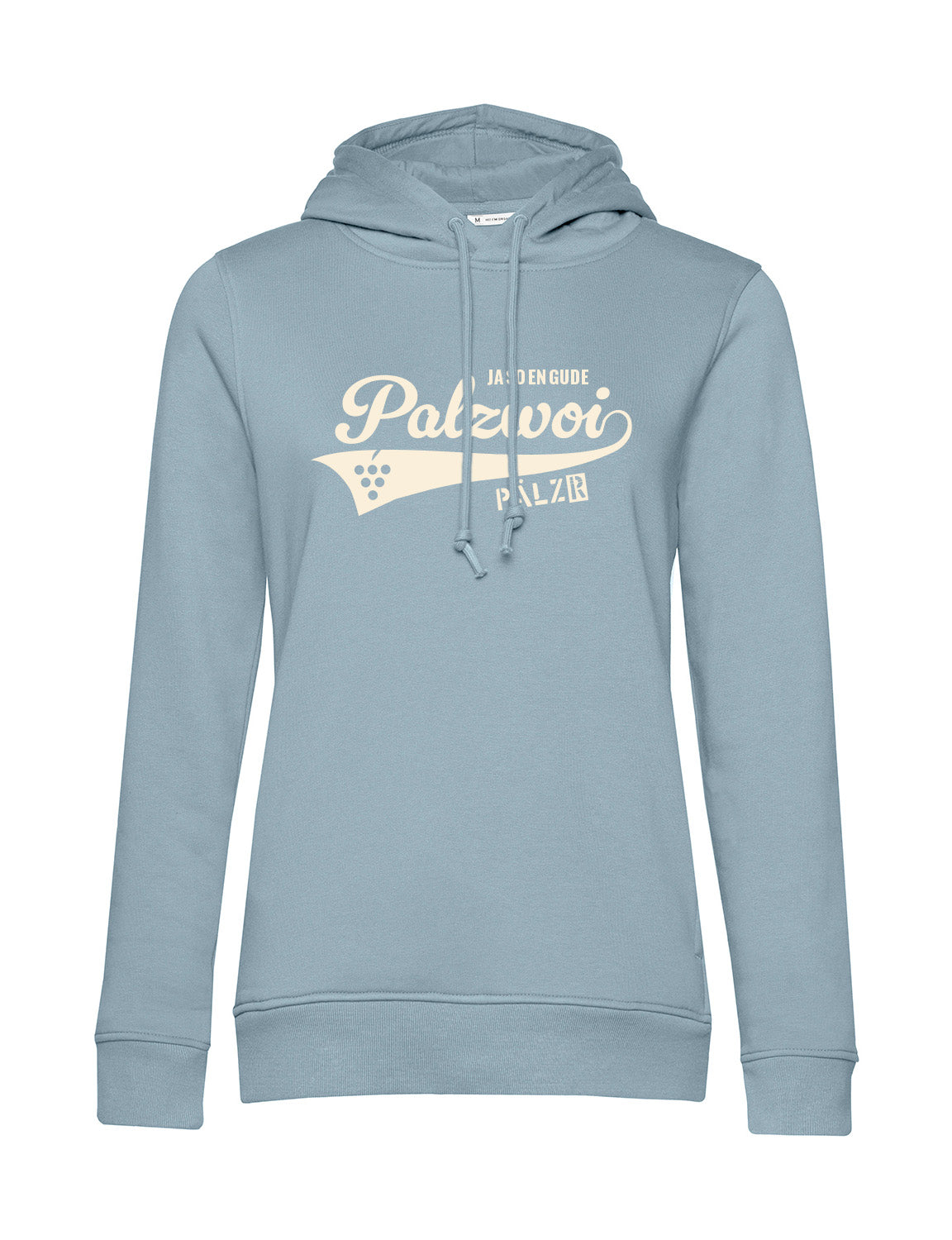 Frauen | Hoodie | PALZWOi | bluefog | Logo beige