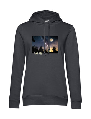 Frauen Hoodie | Sternegugger Fotoprint | asphalt