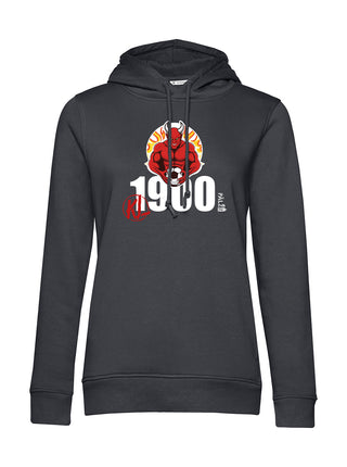 Frauen Hoodie | Teufel1900 | asphalt