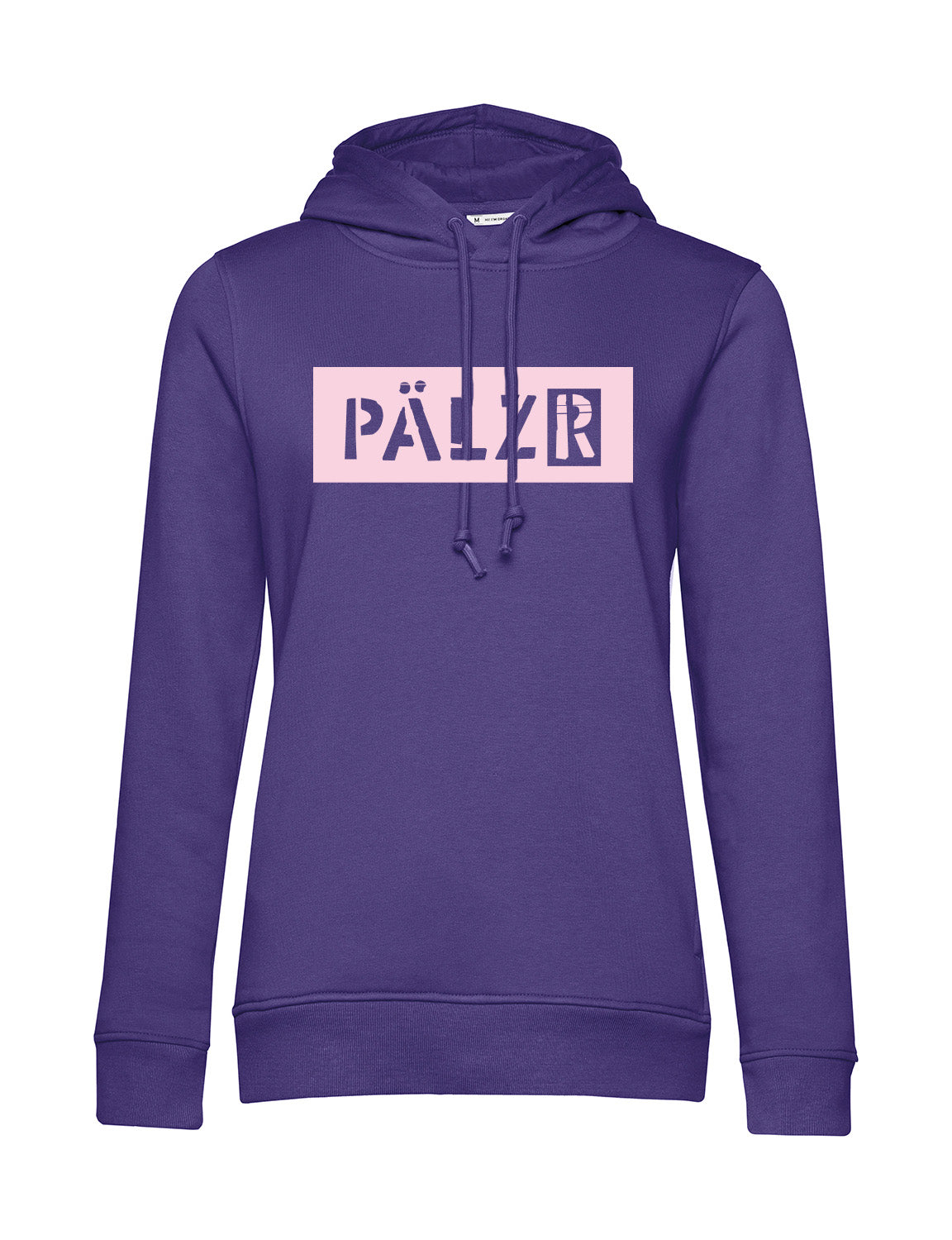 Frauen Hoodie | lila | Logo -N- soft-rose