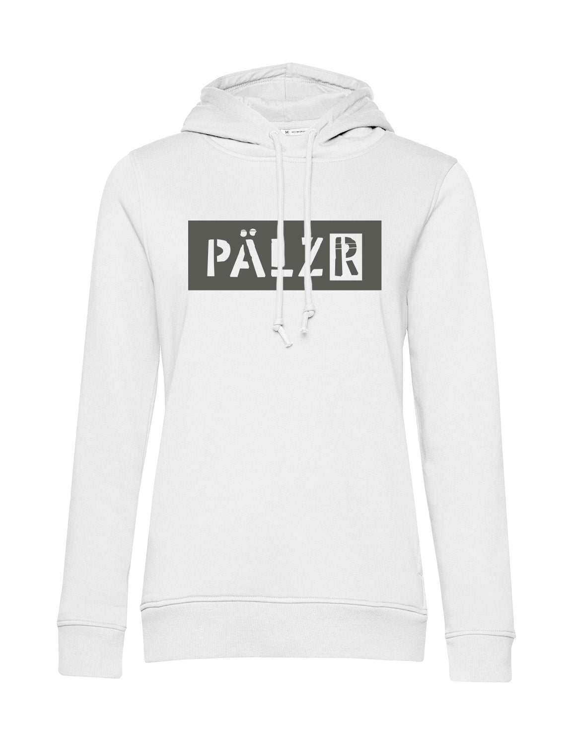 Frauen Hoodie | weiss | Logo -N- anthrazit