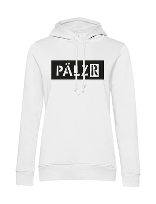 Frauen Hoodie | weiss | Logo -N- schwarz