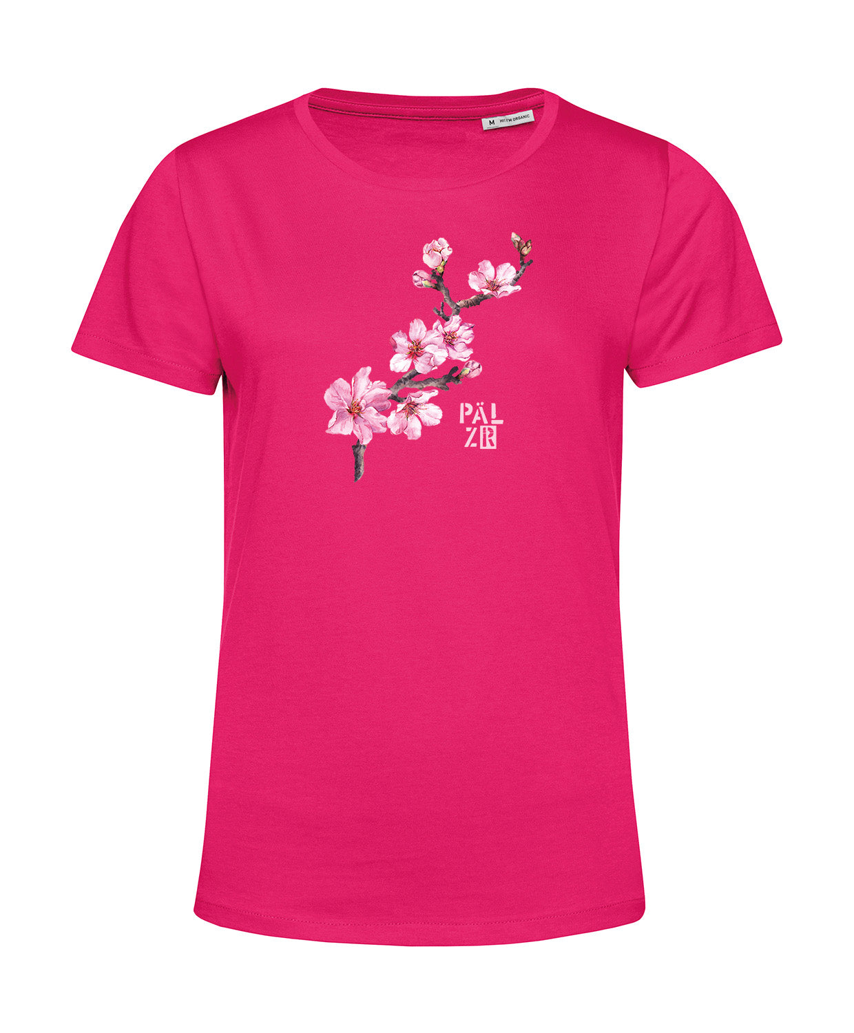 Frauen T-Shirt | PÄLZR 2025 | fuchsia | Mandelzweig