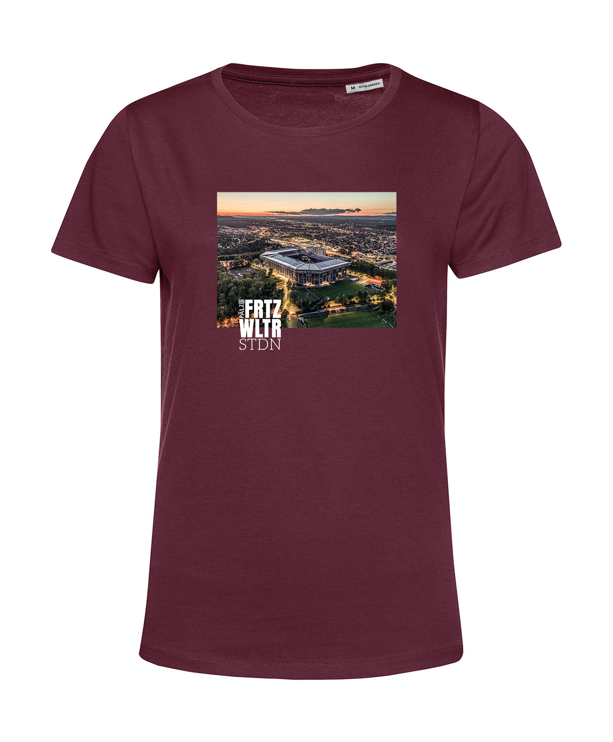 Frauen T-Shirt | FRTZ WLTR STDN #2 | burgundy