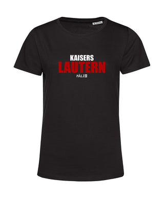 Women | T-shirt | PÄLZR Mudder | white | Logo anthracite 