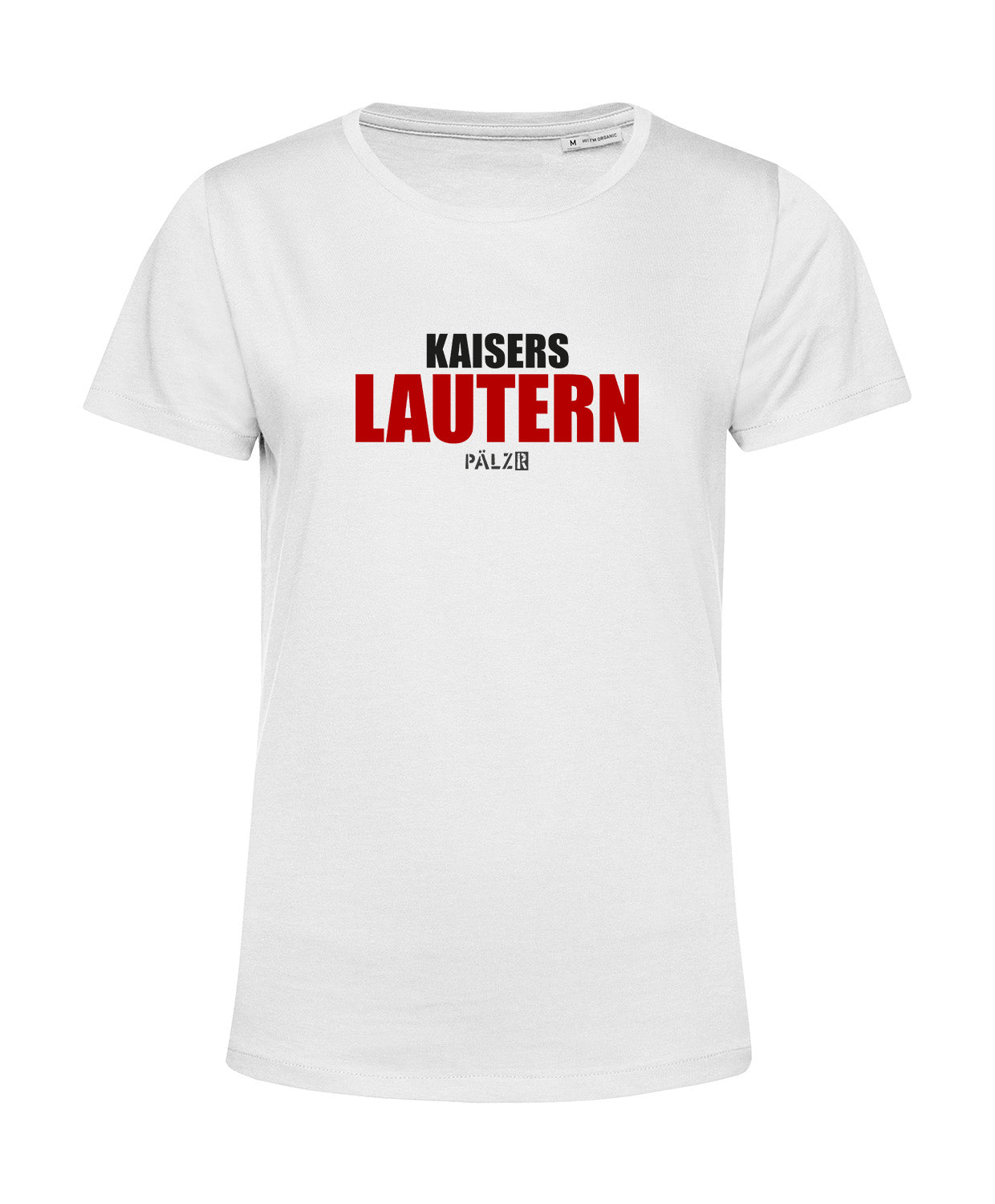 Women | T-shirt | PÄLZR Mudder | white | Logo anthracite 