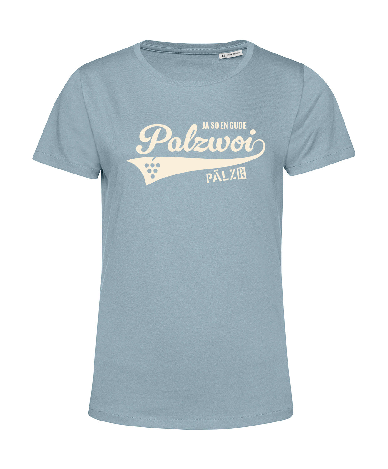 Frauen | T-Shirt | PALZWOi | bluefog | Logo beige