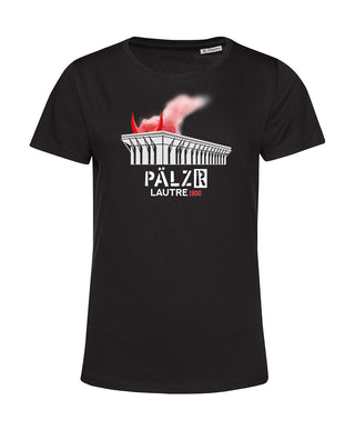 Women | T-shirt | PÄLZR Mudder | white | Logo anthracite 