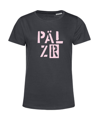 Frauen T-Shirt | PÄLZR 2025 | asphalt | softrose