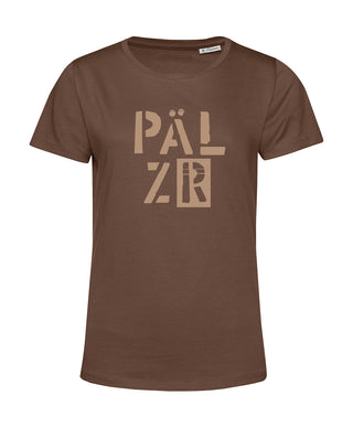 Frauen T-Shirt | PÄLZR 2025 | baumbraun | mocha mouse