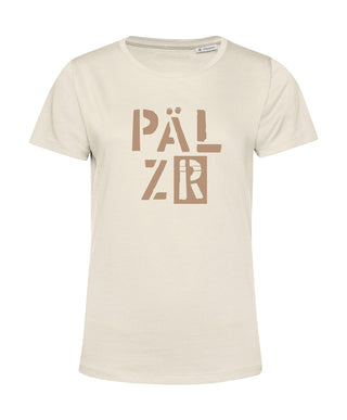 Frauen T-Shirt | PÄLZR 2025 | creme | mocha mouse