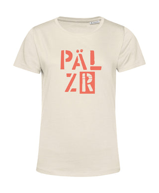 Frauen T-Shirt | PÄLZR 2025 | creme | camellia