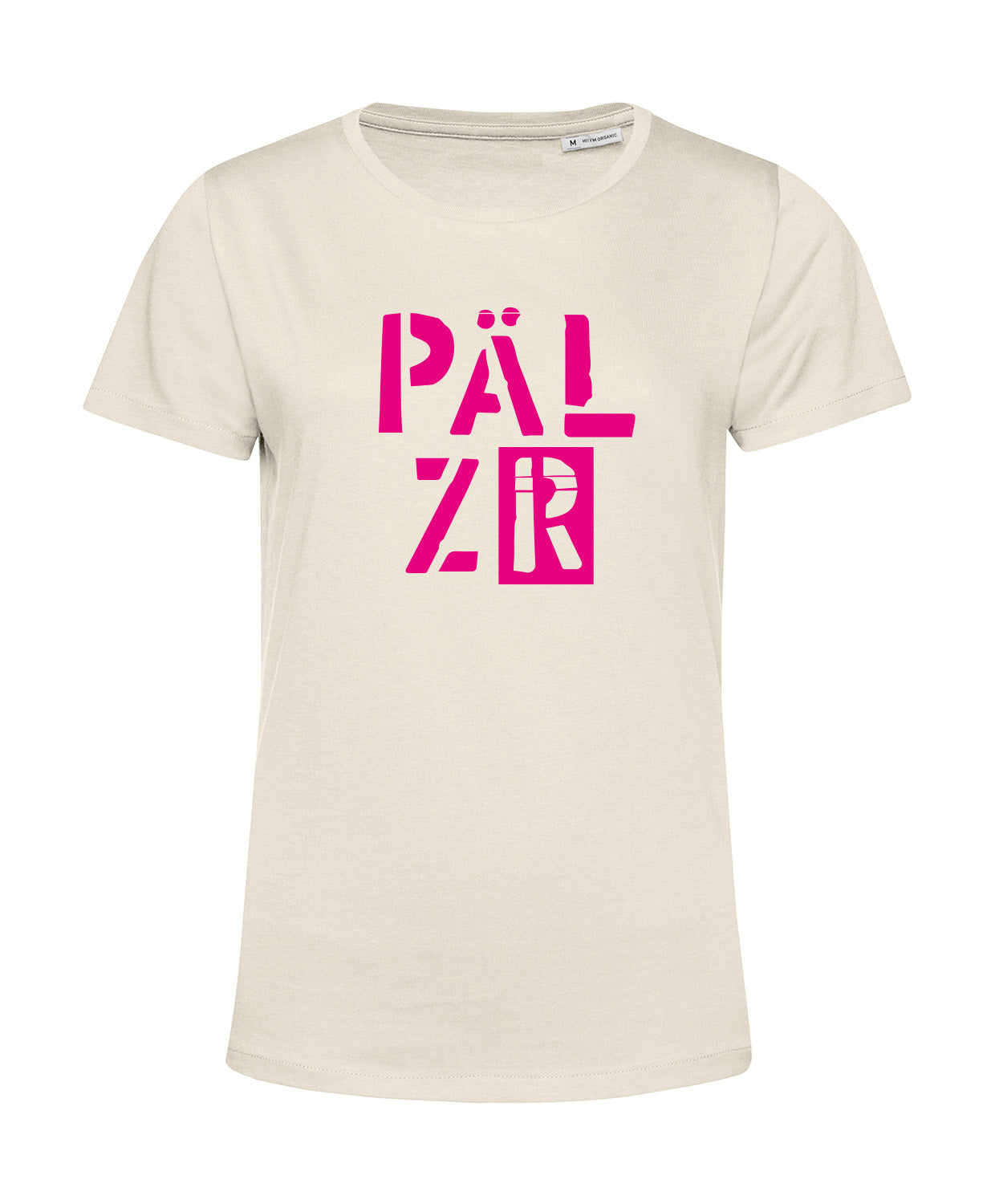 Frauen T-Shirt | PÄLZR 2025 | creme | magenta