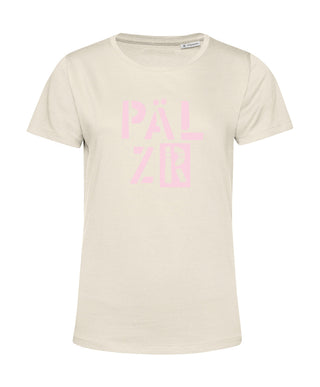 Frauen T-Shirt | PÄLZR 2025 | creme | softrose