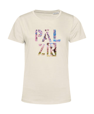 Frauen T-Shirt | PÄLZR 2025 | creme | Mandelblüte