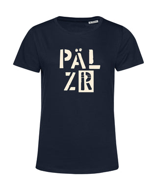 Frauen T-Shirt | PÄLZR 2025 | navy | beige