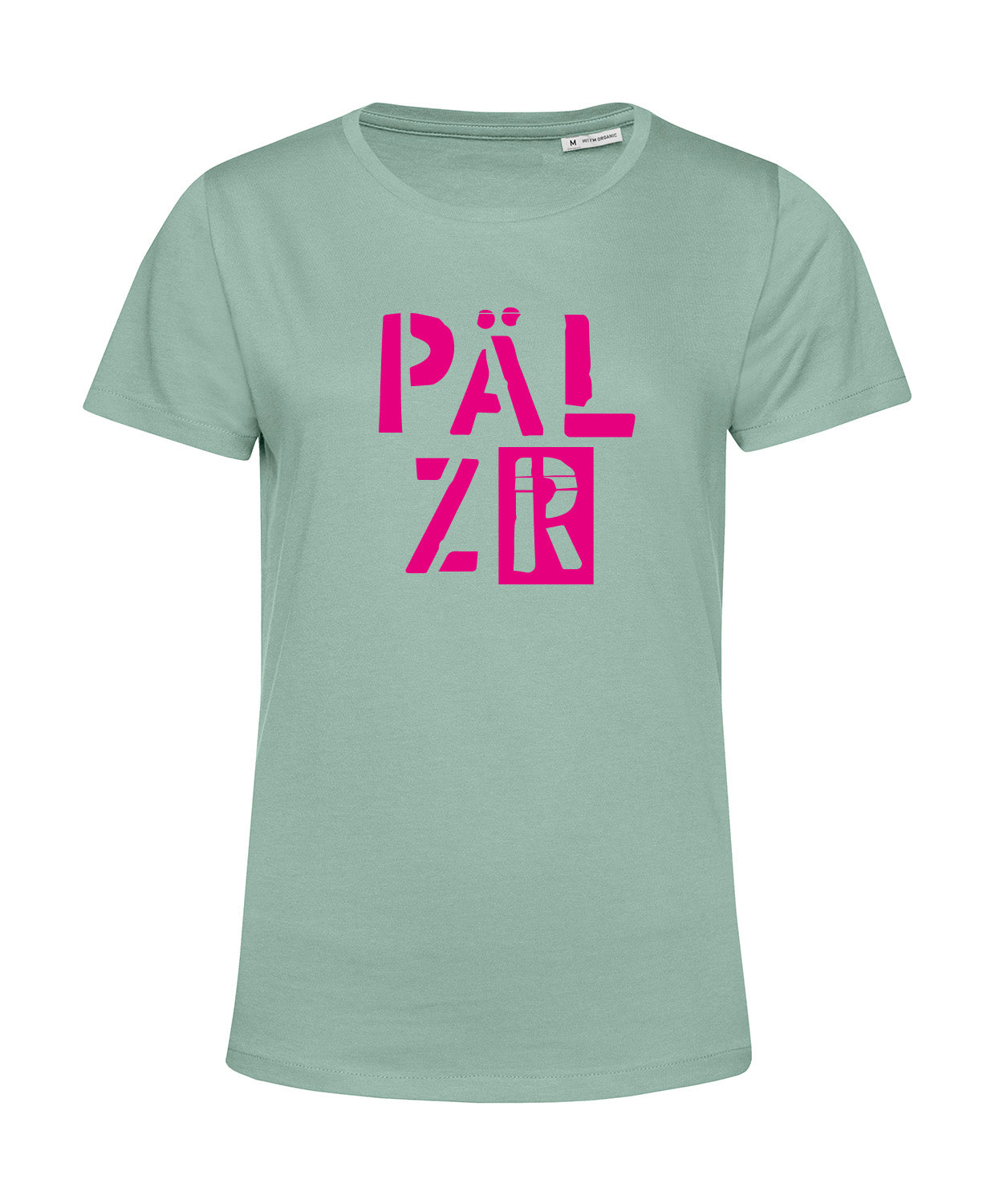 Frauen T-Shirt | PÄLZR 2025 | sage | magenta