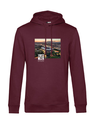 Männer Hoodie | FRTZ WLTR STDN #2 | burgundy