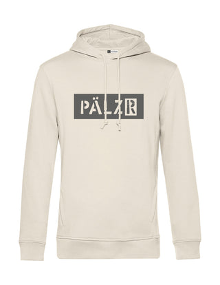 Männer Hoodie | Logo -N- | creme | Logo anthrazit