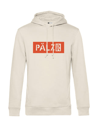 Männer Hoodie | Logo -N- | creme | Logo orange