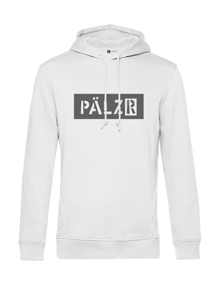 Männer Hoodie | Logo -N- | weiss | Logo anthrazit