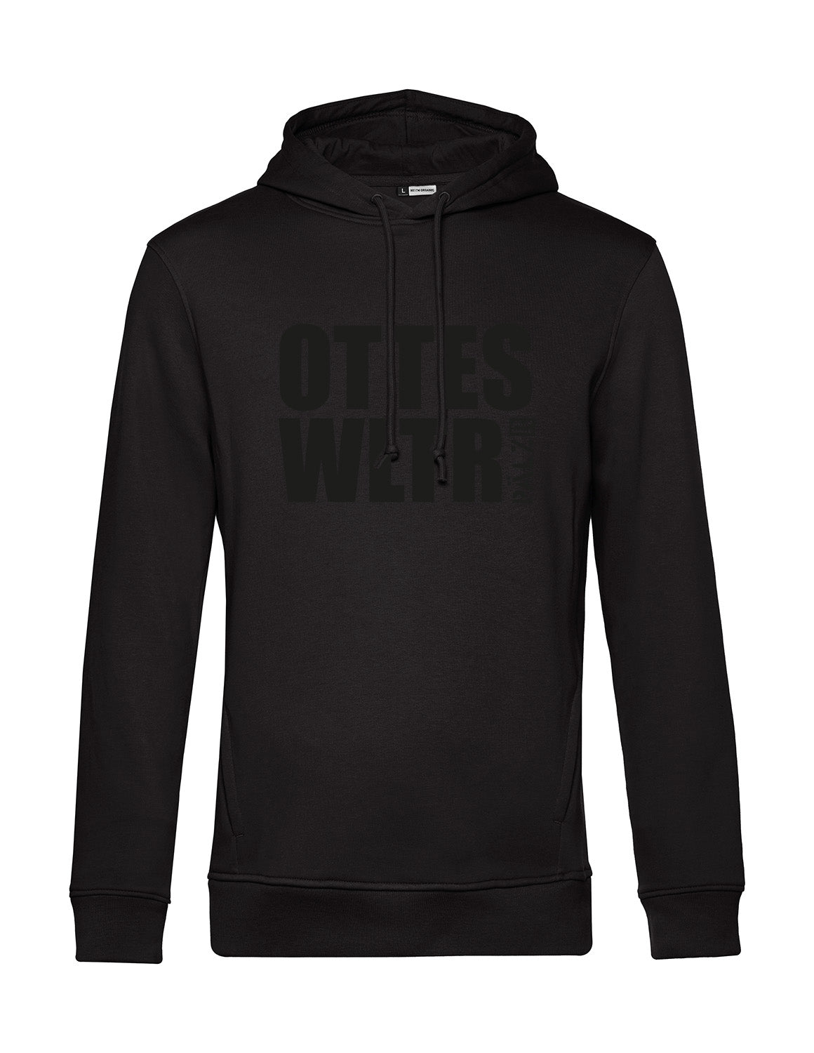 Männer Hoodie | OTTES WLTR | schwarz | UNDERSTATEMENT