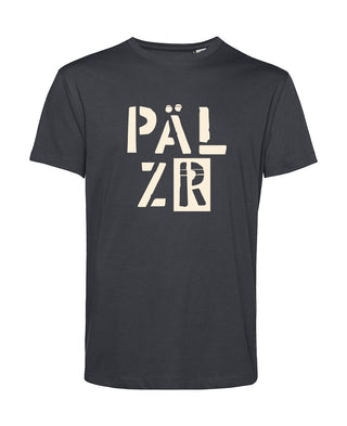 Männer T-Shirt | PÄLZR 2025 | asphalt | beige