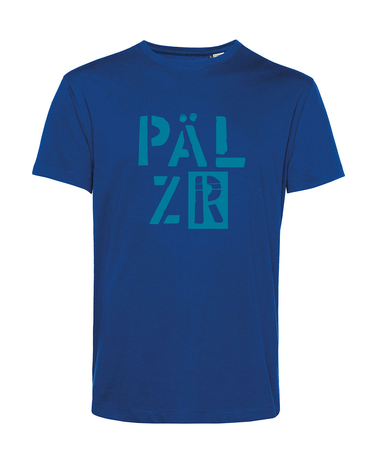 Männer T-Shirt | PÄLZR 2025 | blau | petrol