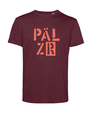 Männer T-Shirt | PÄLZR 2025 | burgundy | camellia