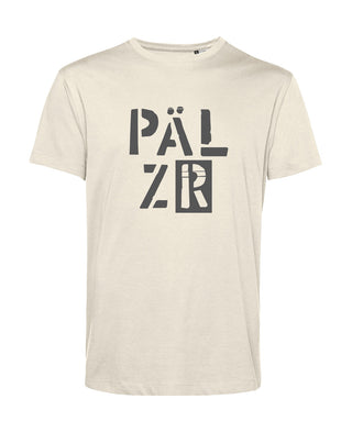 Männer T-Shirt | PÄLZR 2025 | creme | anthrazit