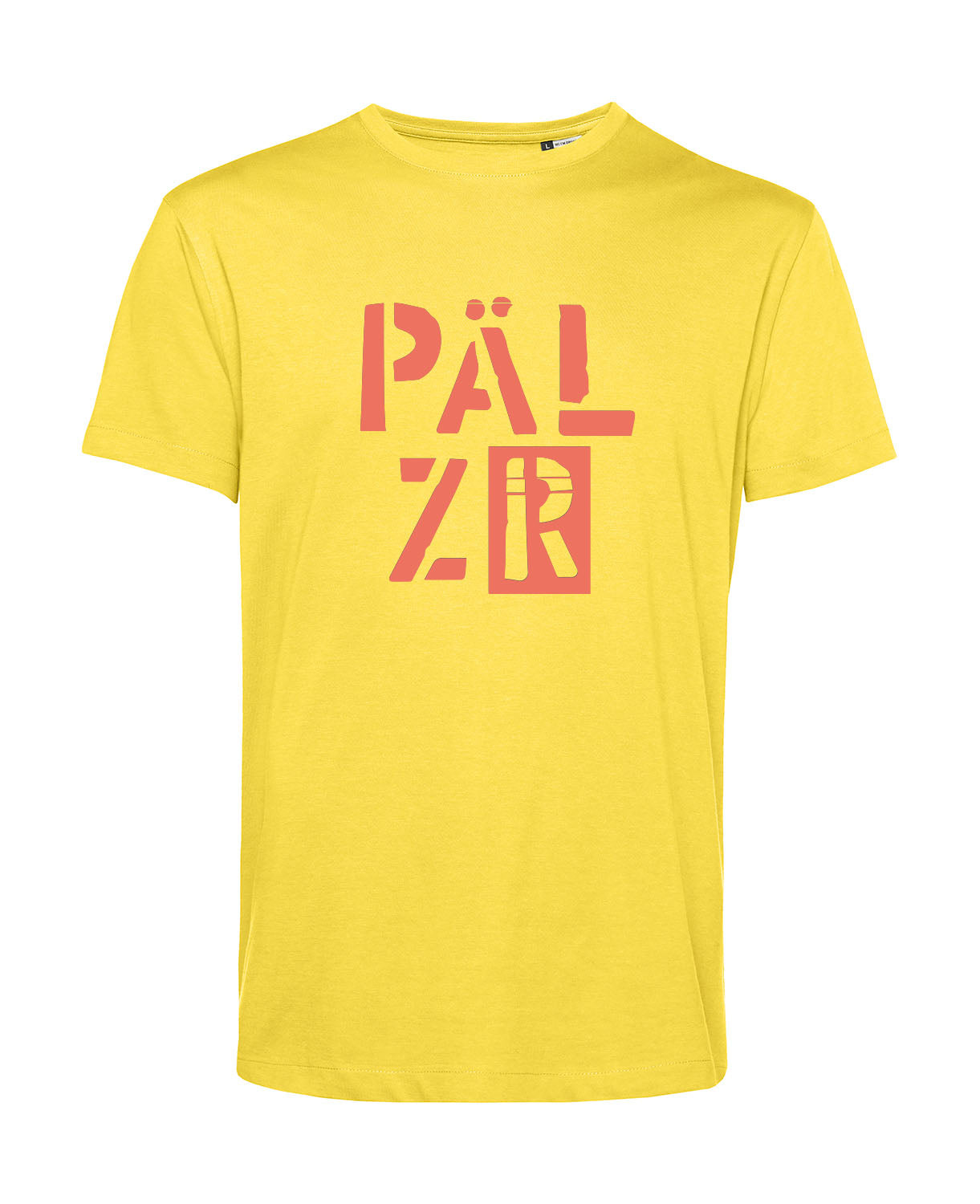 Männer T-Shirt | PÄLZR 2025 | limogelb | camellia