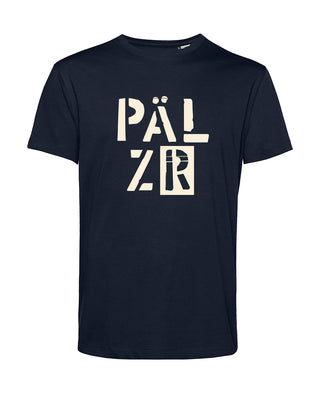 Männer T-Shirt | PÄLZR 2025 | navy | beige