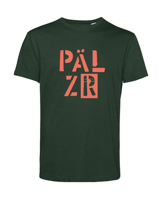 Männer T-Shirt | PÄLZR 2025 | waldgrün | camellia