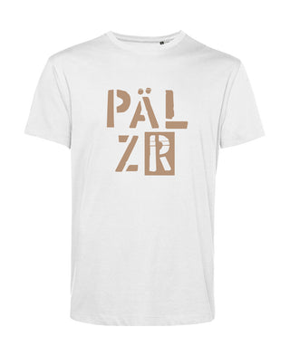 Männer T-Shirt | PÄLZR 2025 | weiss | mocha mouse