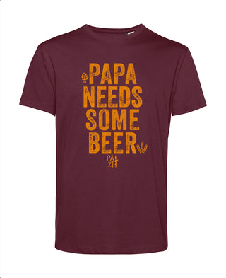 Männer | T-Shirt | Papa needs some Beer | verschiedene Farben