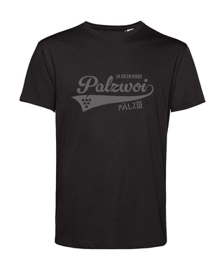 Männer | T-Shirt | PALZWOi | schwarz | Logo anthrazit