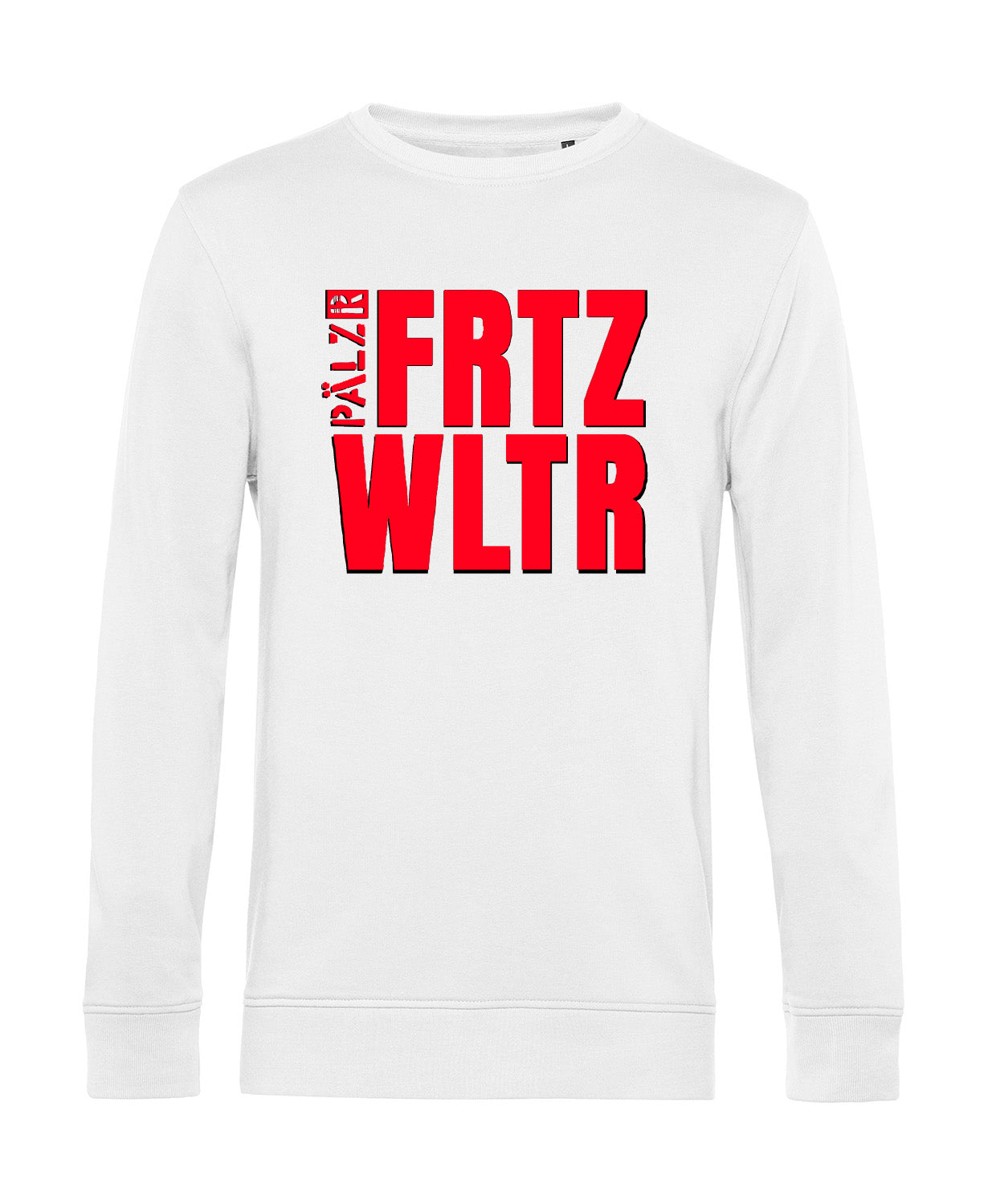 Men | Sweater | PAELZR | FRTZ WLTR | white | Logo red 