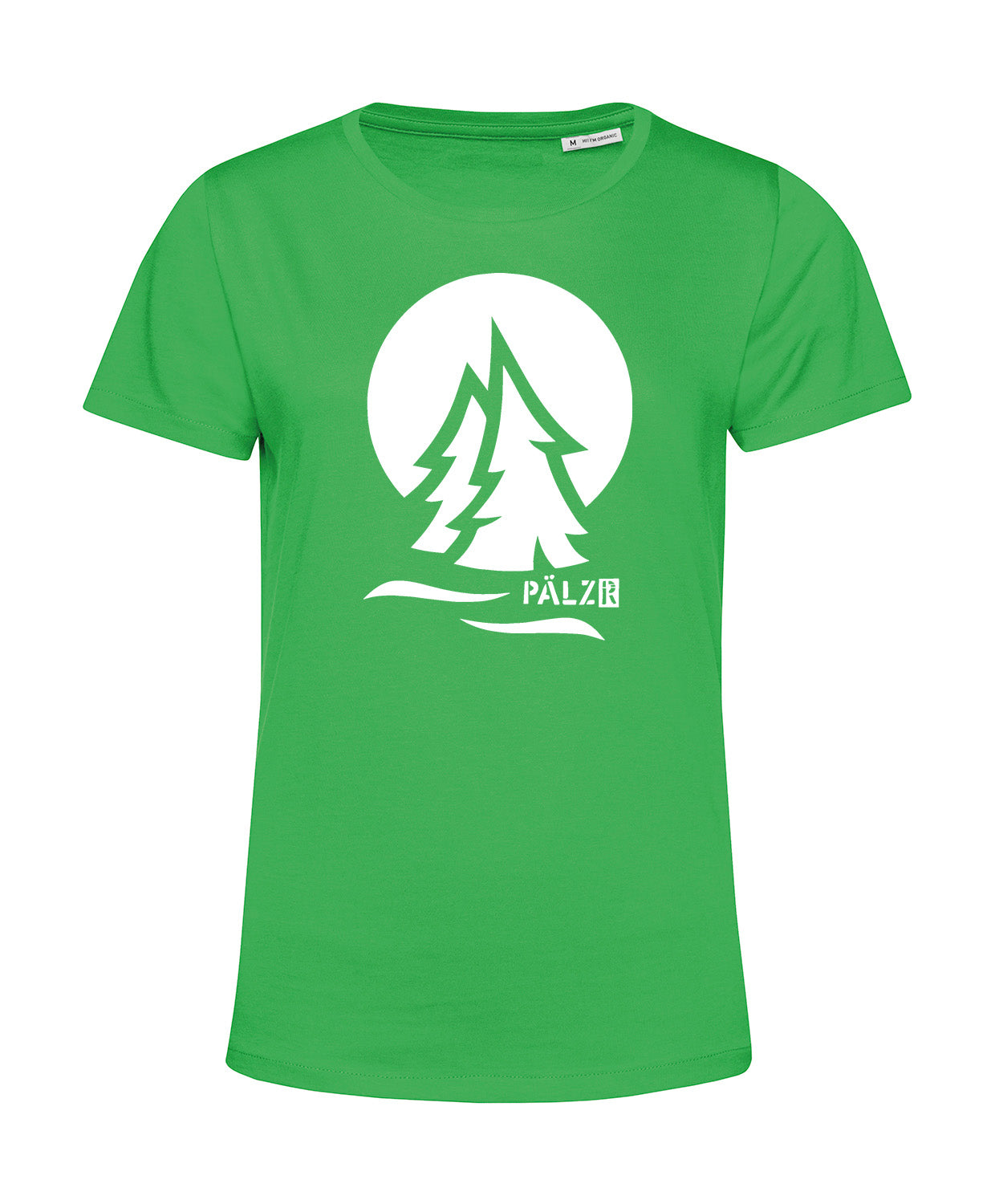 Frauen | T-Shirt | PÄLZRWald ZWEI | apfelgrün | Logo weiss