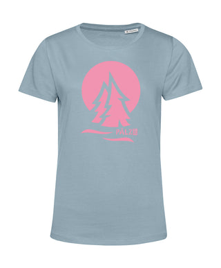 Frauen | T-Shirt | PÄLZRWald ZWEI | sage | Logo soft-rose